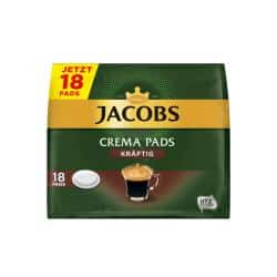 Jacobs Kaffeepads Crema Kräftig